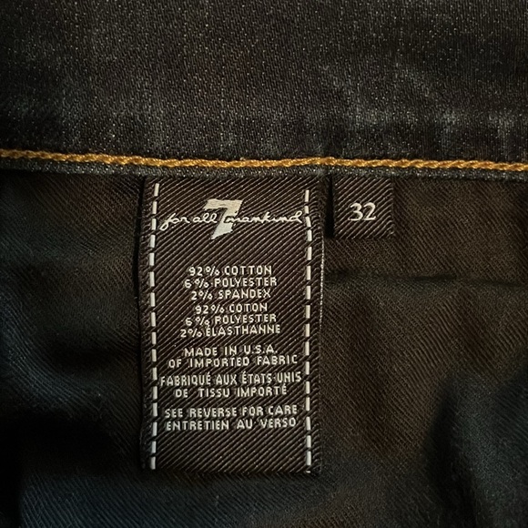 7 For All Mankind Austyn Straight Leg Size 32 - Picture 11 of 16